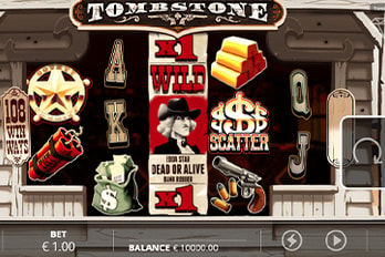 Nolimit City Tombstone Slot Game Screenshot Image