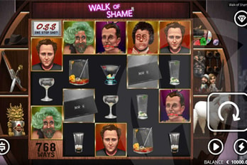 Walk of Shame Slot Game Screenshot Image