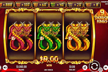 9 Dragon Kings Slot Game Screenshot Image