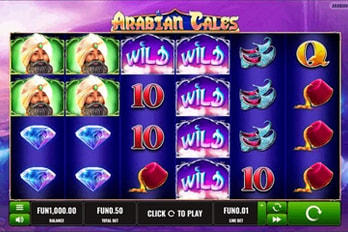 Arabian Tales Slot Game Screenshot Image