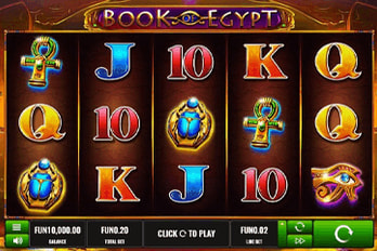 Book of Egypt Slot Game Screenshot Image