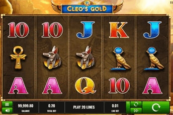 Cleo's Gold Slot Game Screenshot Image