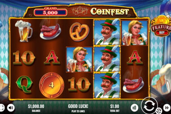 Coinfest Slot Game Screenshot Image