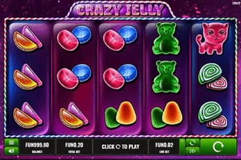 Crazy Jelly Slot Game Screenshot Image