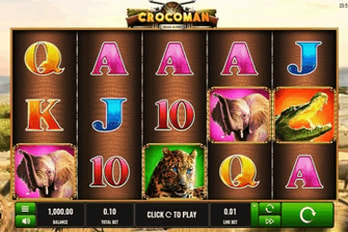 Crocoman Slot Game Screenshot Image