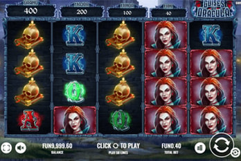 Guises of Dracula Slot Game Screenshot Image