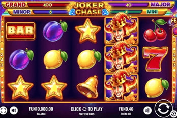 Joker Chase Slot Game Screenshot Image