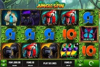 Jungle Spin Slot Game Screenshot Image