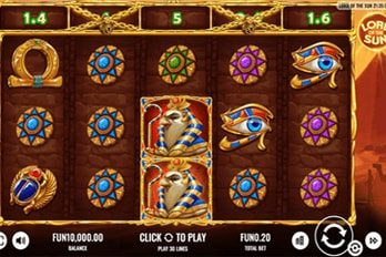 Lord of the Sun Slot Game Screenshot Image