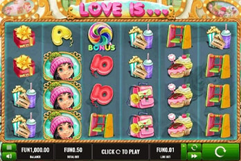 Love Is... Slot Game Screenshot Image