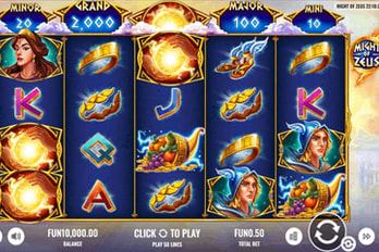 Might of Zeus Slot Game Screenshot Image