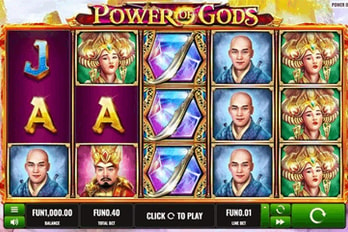 Power of Gods Slot Game Screenshot Image