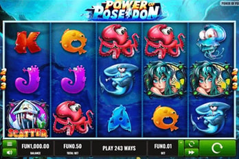 Power of Poseidon Slot Game Screenshot Image