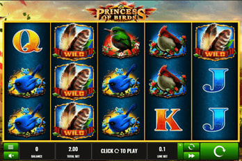 Princess of Birds Slot Game Screenshot Image