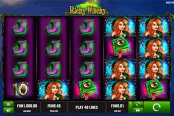 Richy Witchy Slot Game Screenshot Image