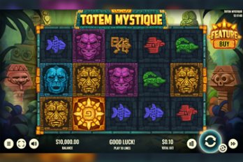 Totem Mystique Slot Game Screenshot Image