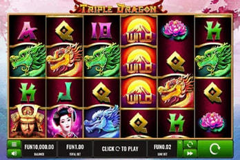 Triple Dragon Slot Game Screenshot Image