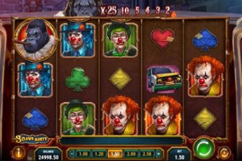 3 Clown Monty Slot Game Screenshot Image