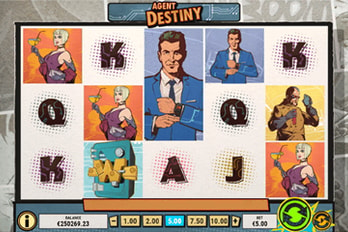 Agent Destiny Slot Game Screenshot Image