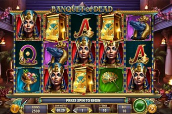 Banquet of Dead Slot Game Screenshot Image