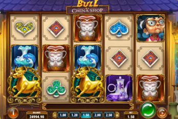 Bull in a China Shop Slot Game Screenshot Image