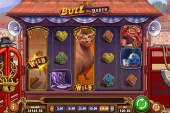 Bull in a Rodeo Slot Game Screenshot Image