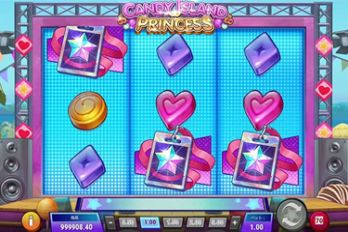 Candy Island Princess Slot Game Screenshot Image