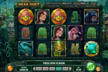 Cat Wilde and the Incan Quest Slot Game Screenshot Image