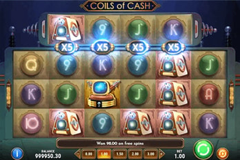 Coils of Cash Slot Game Screenshot Image