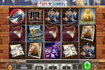 Cops 'n' Robbers Slot Game Screenshot Image