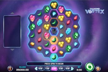 Diamond Vortex Slot Game Screenshot Image