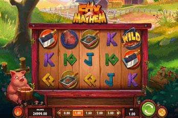 Fox Mayhem Slot Game Screenshot Image