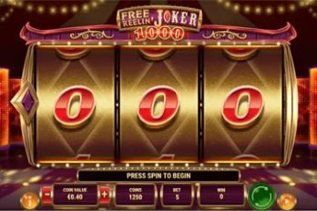 Free Reelin' Joker 1000 Slot Game Screenshot Image