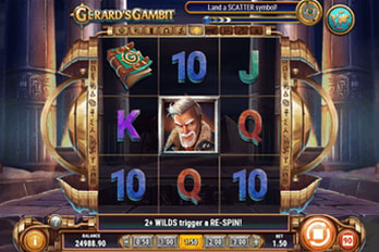 Gerard's Gambit Slot Game Screenshot Image