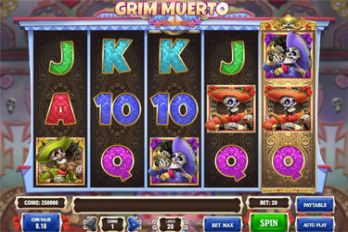 Grim Muerto Slot Game Screenshot Image