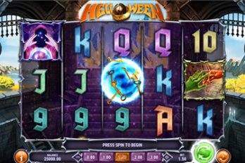 Helloween Slot Game Screenshot Image