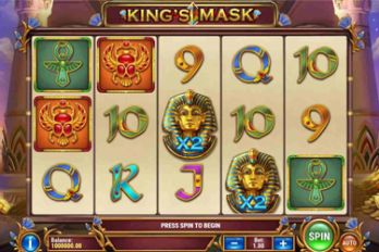 King's Mask Slot Game Screenshot Image