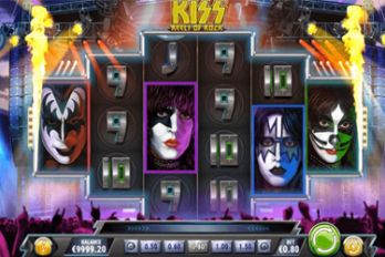 KISS: Reels of Rock Slot Game Screenshot Image