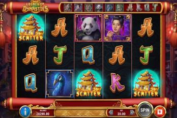 Legacy of Dynasties Slot Game Screenshot Image