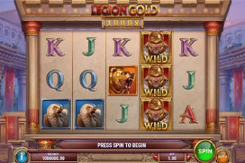 Legion Gold Slot Game Screenshot Image
