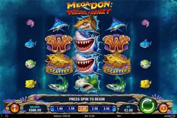 Mega Don: Feeding Frenzy Slot Game Screenshot Image