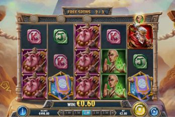 Monkey: Battle for the Scrolls Slot Game Screenshot Image
