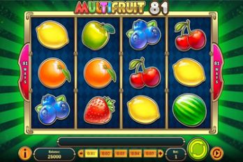 Multifruit 81 Slot Game Screenshot Image