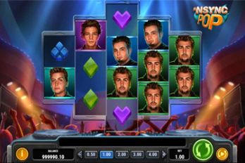 *NSYNC Pop Slot Game Screenshot Image