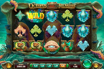 Octopus Treasure Slot Game Screenshot Image