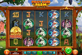 Piggy Bank Farm Slot Game Screenshot Image