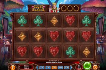Rabbit Hole Riches: Court of Hearts Slot Game Screenshot Image