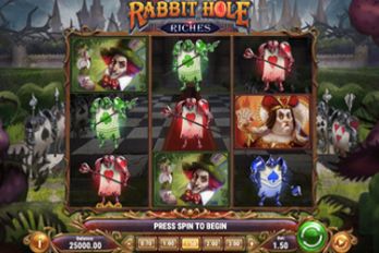 Rabbit Hole Riches Slot Game Screenshot Image