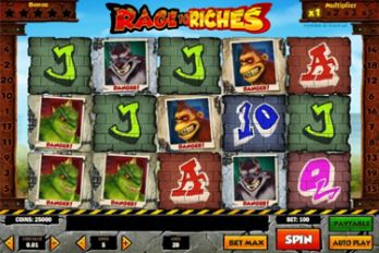 Rage to Riches Slot Game Screenshot Image