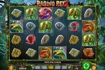 Raging Rex 2 Slot Game Screenshot Image